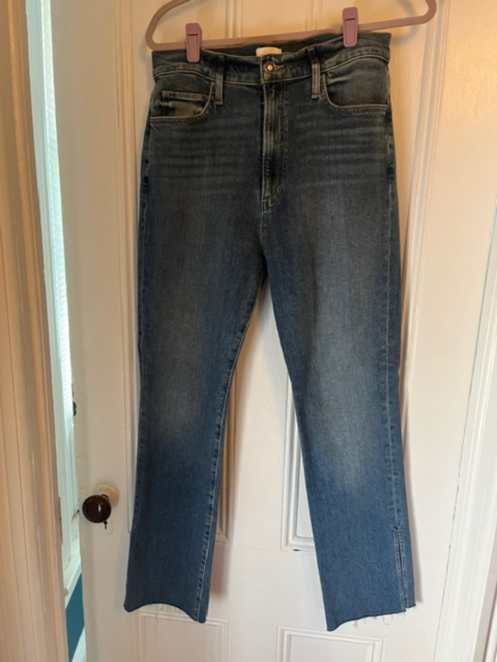 Favorite Daughter “VALENTINA” Shortie Super High rise Tower Jeans